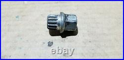 Vw Golf Mk5 Mk6 Alloys Locking Wheel Nut Key Bolt Set Stamp Letter Abc 4 04 12