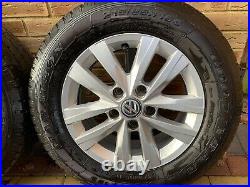 Vw T6 16 Clayton Wheels / Goodyear Tyres 215/65/r16c Inc Bolts And Locking Nuts
