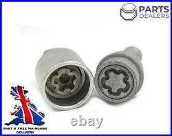 WHEEL LOCKING NUT BOLT KEY FOR AUDI A3 A4 A5 A6 Q2 TT HEX 17mm CODE LETTER E