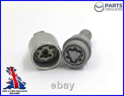 WHEEL LOCKING NUT BOLT KEY FOR AUDI A3 A4 A5 A6 Q2 TT HEX 17mm CODE LETTER F