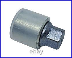 WHEEL LOCKING NUT BOLT KEY FOR AUDI A3 A4 A5 A6 Q2 TT HEX 17mm CODE LETTER N