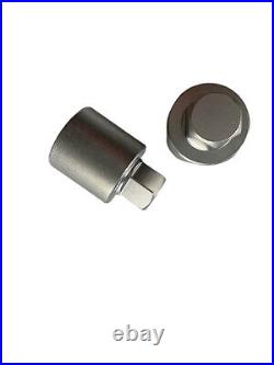 Wheel Lock Lug Nut Key Anti-Theft Socket for Land Rover Discovery Range Rover