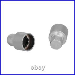 Wheel Lock Removal Kit Lug Nuts Chrome Vanadium Steel With High Performance For