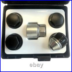 Wheel Locking Nuts M12x1.5 Anti-Theft 4 PCS for Vauxhall Insignia