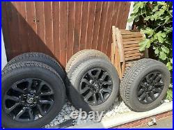 Wheels, Tyres With Locking Nuts Toyota hilux Invincible x 2021