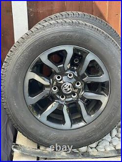 Wheels, Tyres With Locking Nuts Toyota hilux Invincible x 2021