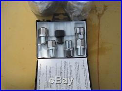 Wolfrace Gte Wheel Centres & Special Wheel Nuts & 4 Locking Nuts