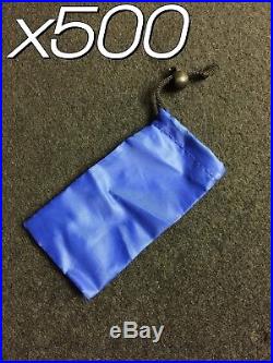 X500 Blue Locking Wheel Nut / Bolt / Key Bags Handy Sting Bag Wholesale Job Lot